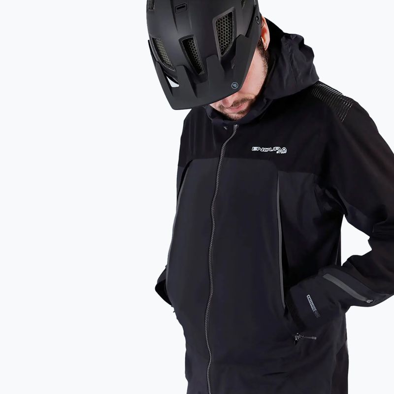Férfi kerékpáros dzseki Endura MT500 Waterproof II black 2