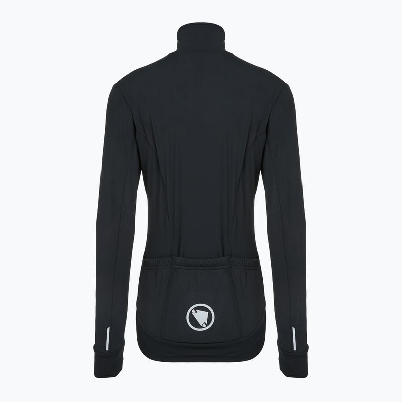 Női kerékpáros hosszú ujjú felső Endura Xtract Roubaix black 2