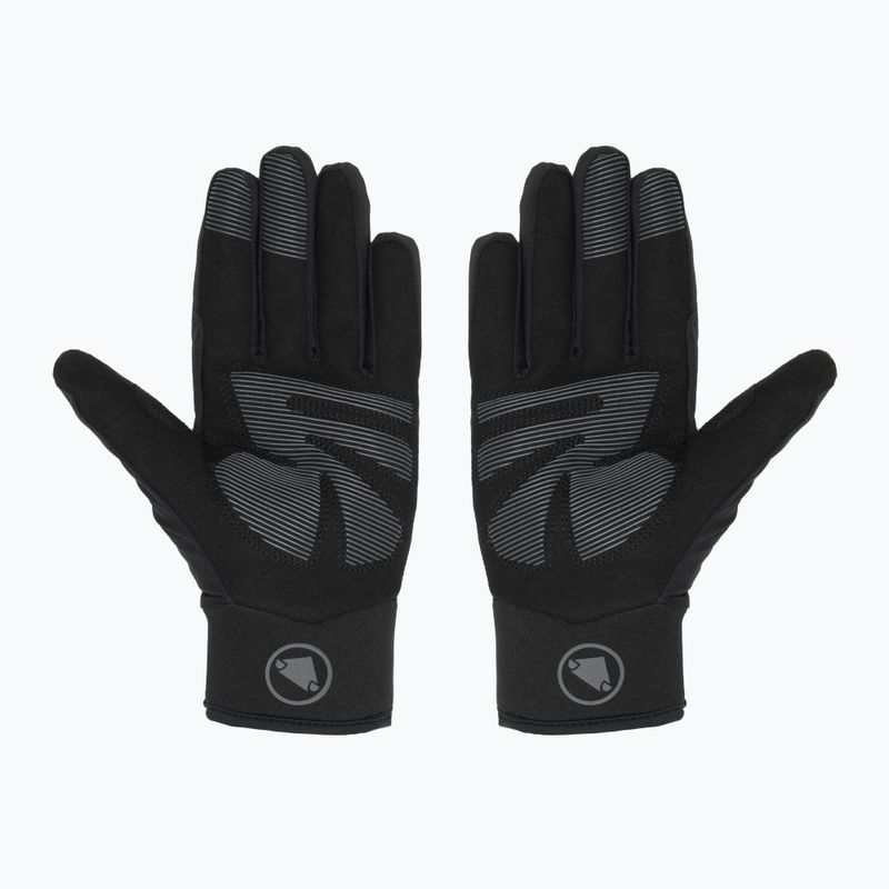 Férfi kerékpáros kesztyű Endura Strike black 3