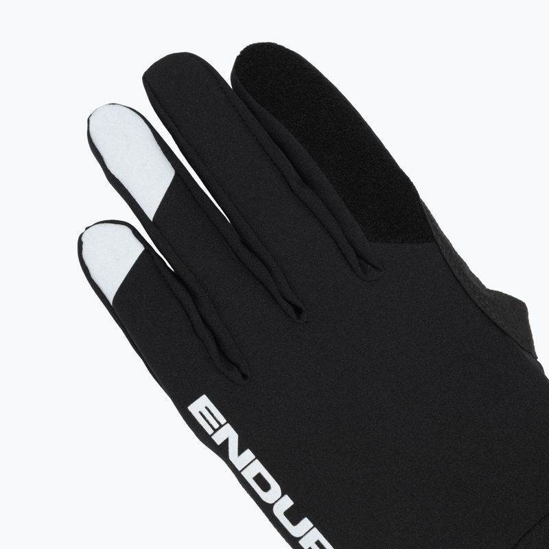 Férfi kerékpáros kesztyű Endura Strike black 4