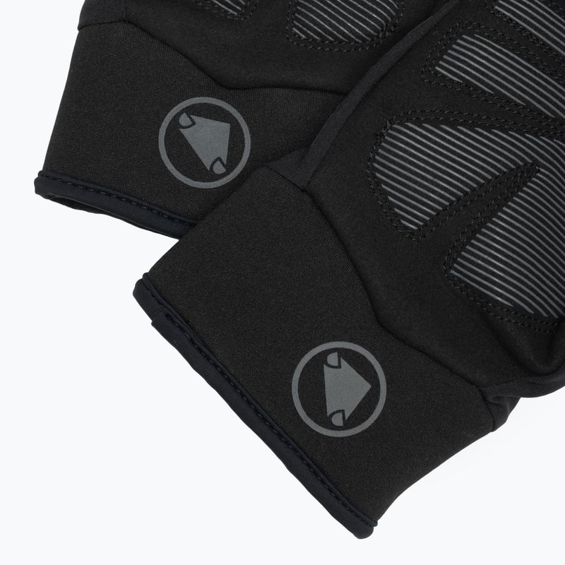 Férfi kerékpáros kesztyű Endura Strike black 6