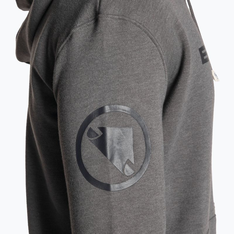 Férfi pulóver Endura One Clan Hoodie grey 4