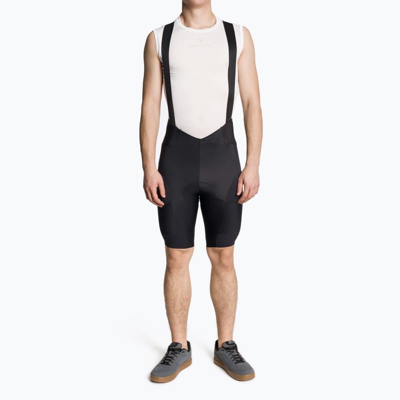 Férfi kerékpáros nadrág Endura GV500 Reiver Bibshort black