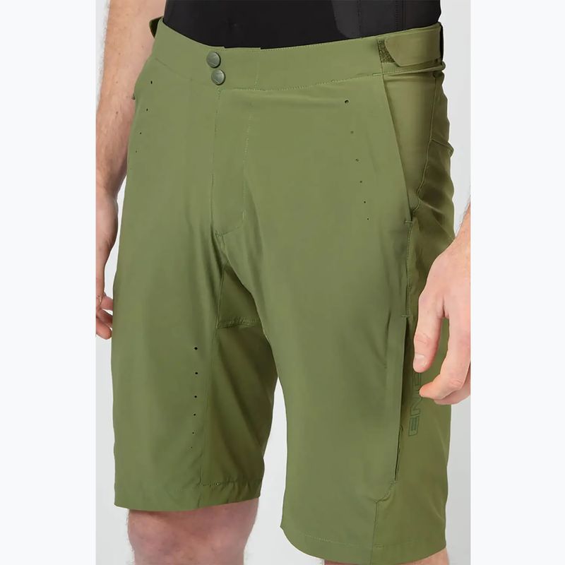 Férfi kerékpáros nadrág Endura GV500 Foyle Baggy Short olive green 6