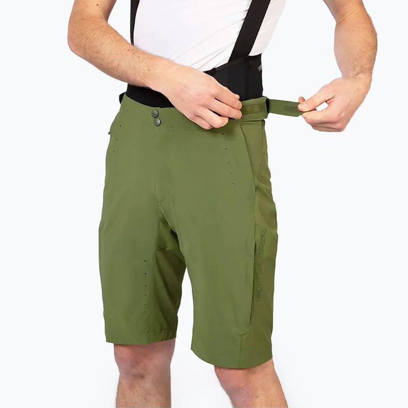 Férfi kerékpáros nadrág Endura GV500 Foyle Baggy Short olive green 7