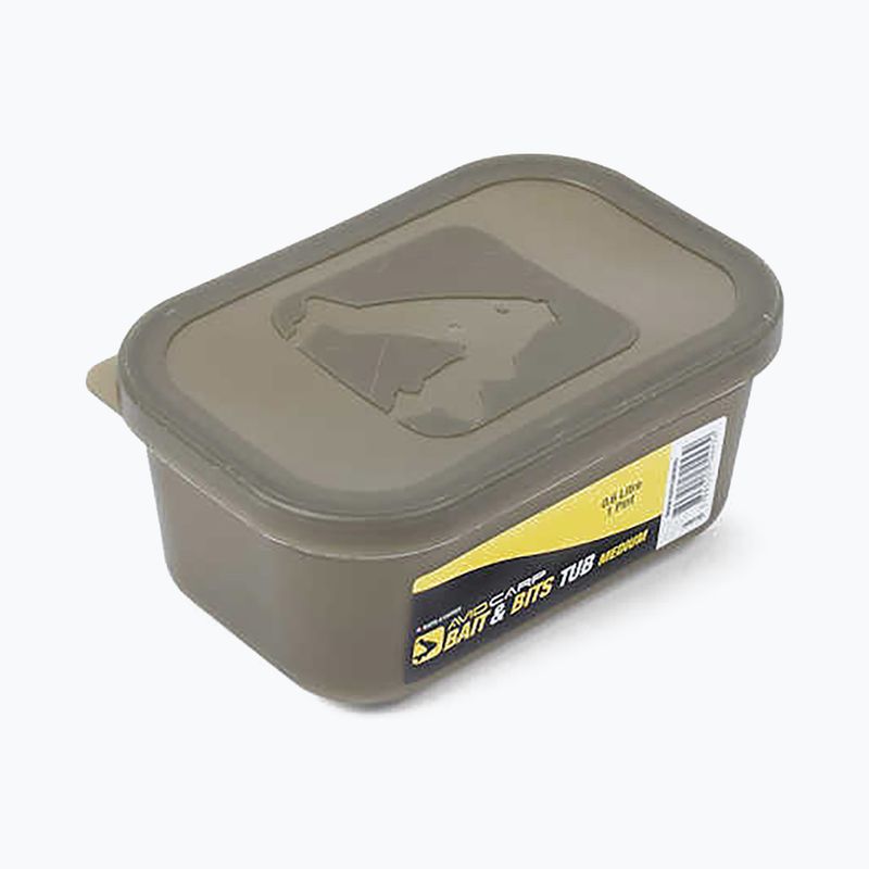 Avid Carp Bait Tub Size Fedéllel Zöld AVBT/03