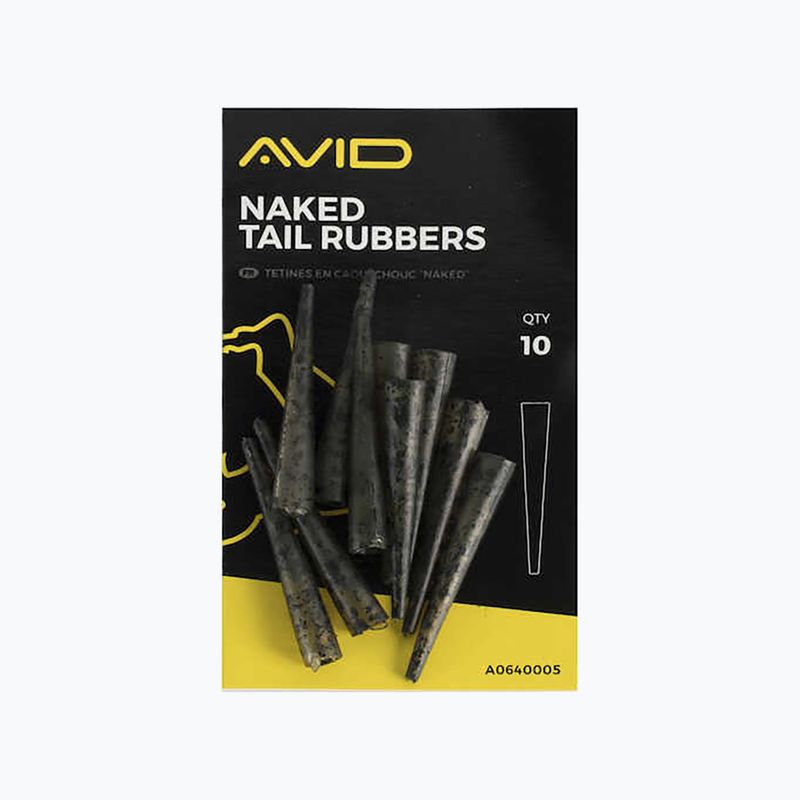 Avid Carp Naked Tail gumi terepszínű biztonsági klipsz védők A0640005 2