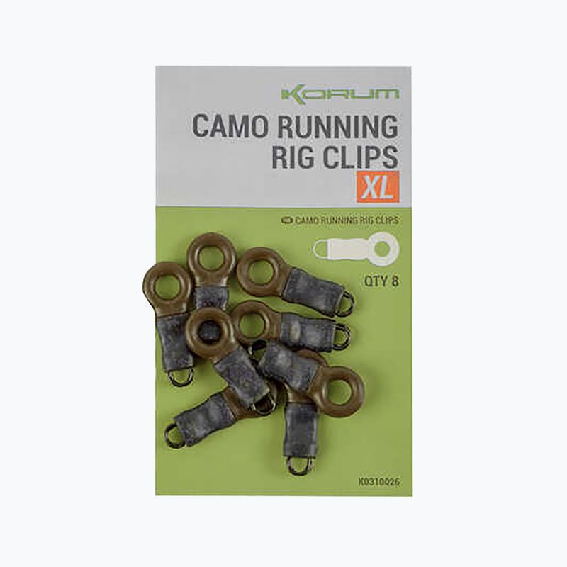 Korum Running Rig Clips Camo csatlakozó K0310026