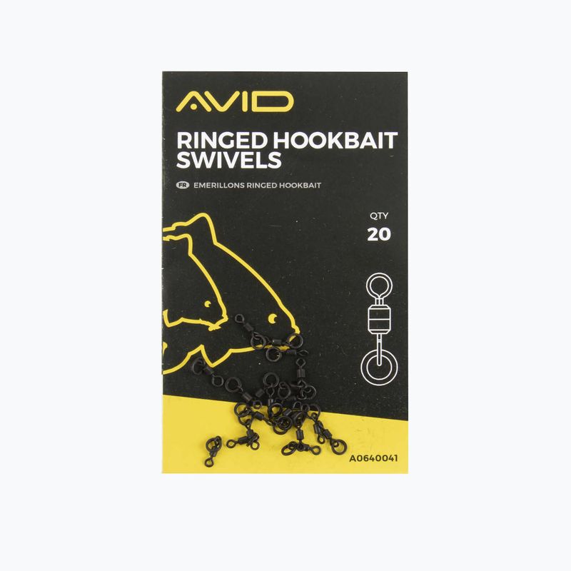 Avid Carp Terminal gyűrűs horogcsali forgókarok fekete A0640041 2