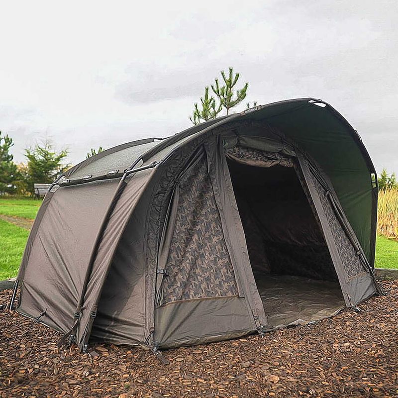 Avid Carp HQ Dual Layer Bivvy One Man sátor zöld 3