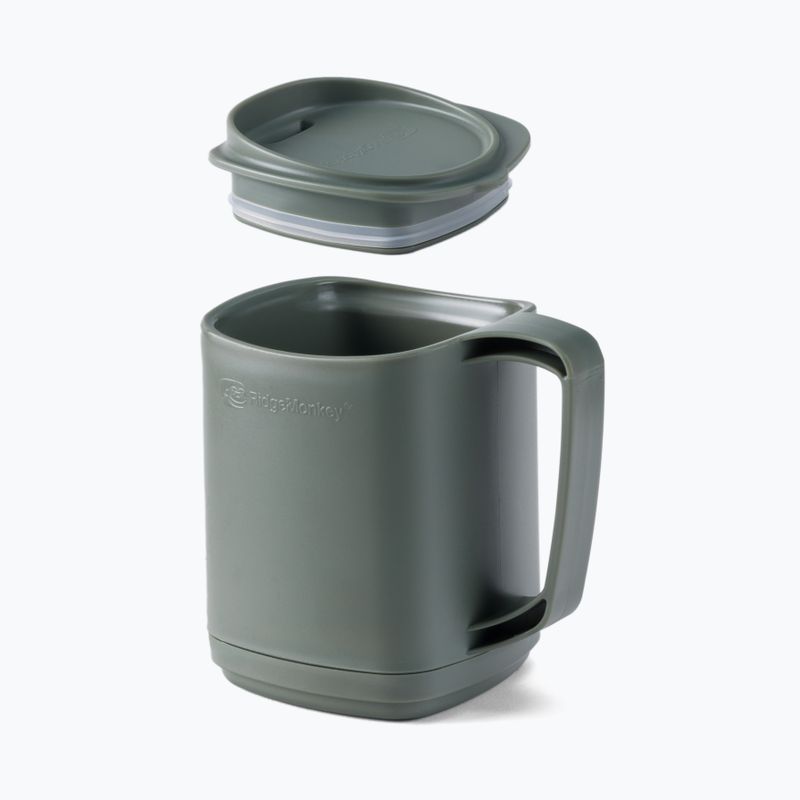 RidgeMonkey ThermoMug Gunmetal zöld RM115 4