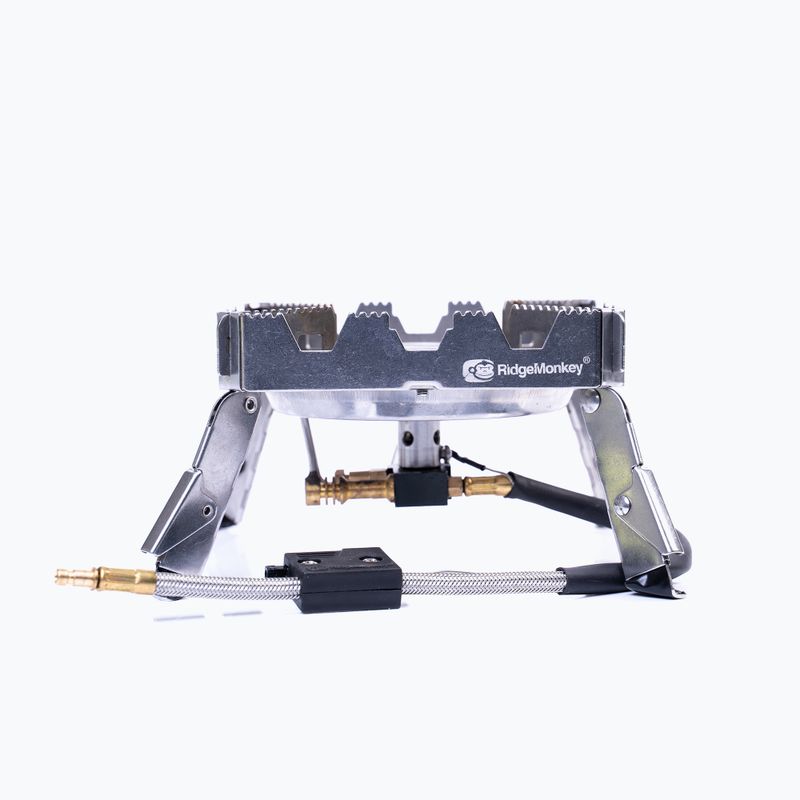 RidgeMonkey Quad Stove Pro ezüst RM183