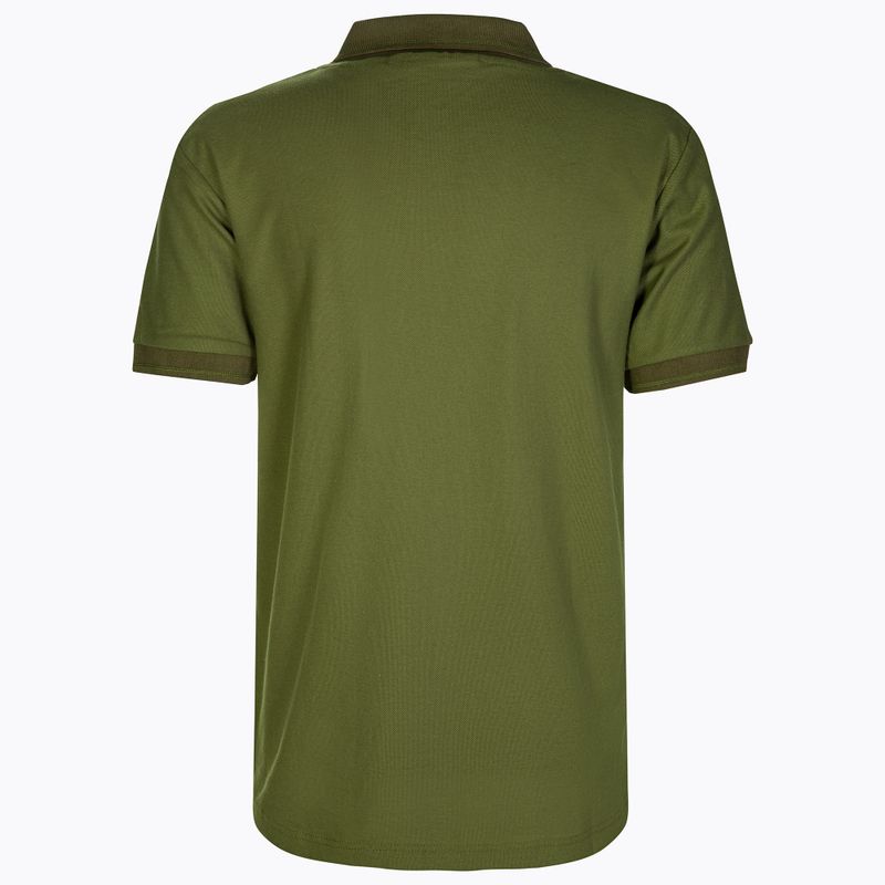 Férfi RidgeMonkey Apearel Dropback Polo ing zöld RM266 2