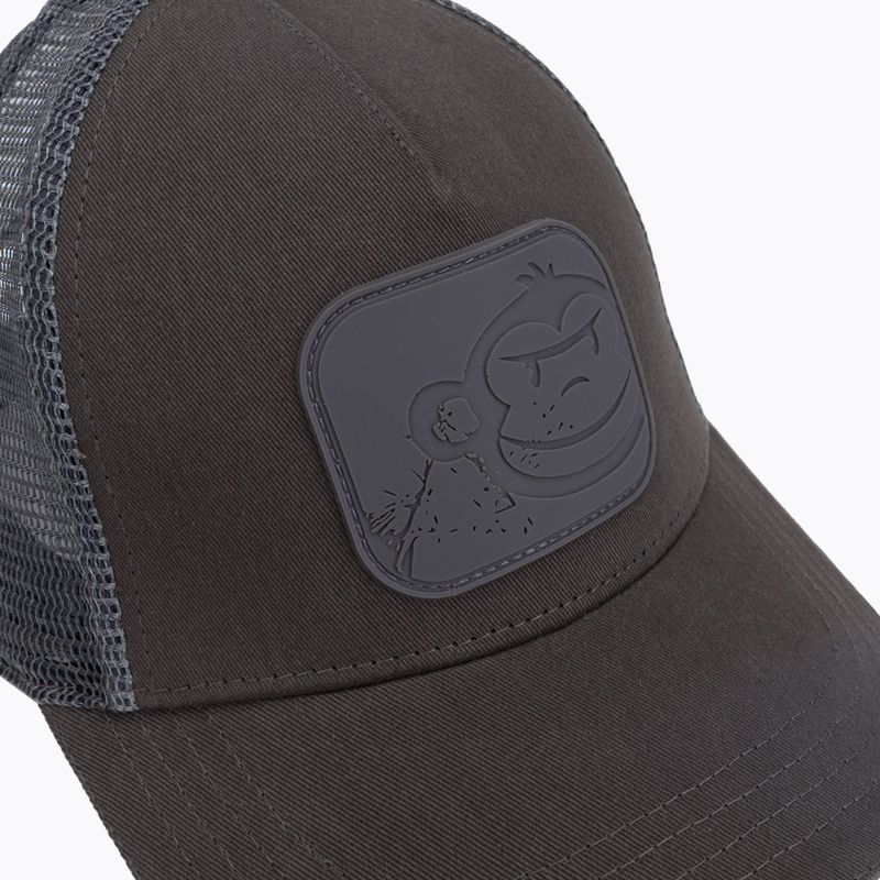 Férfi RidgeMonkey APEarel Dropback Snapback horgász sapka szürke RM294 5