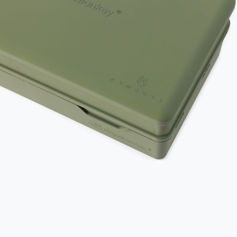 RidgeMonkey Armoury Tackle Box zöld RM421 4