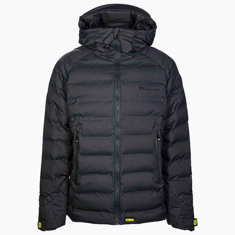 Férfi RidgeMonkey Apearel K2Xp vízálló kabát fekete RM597
