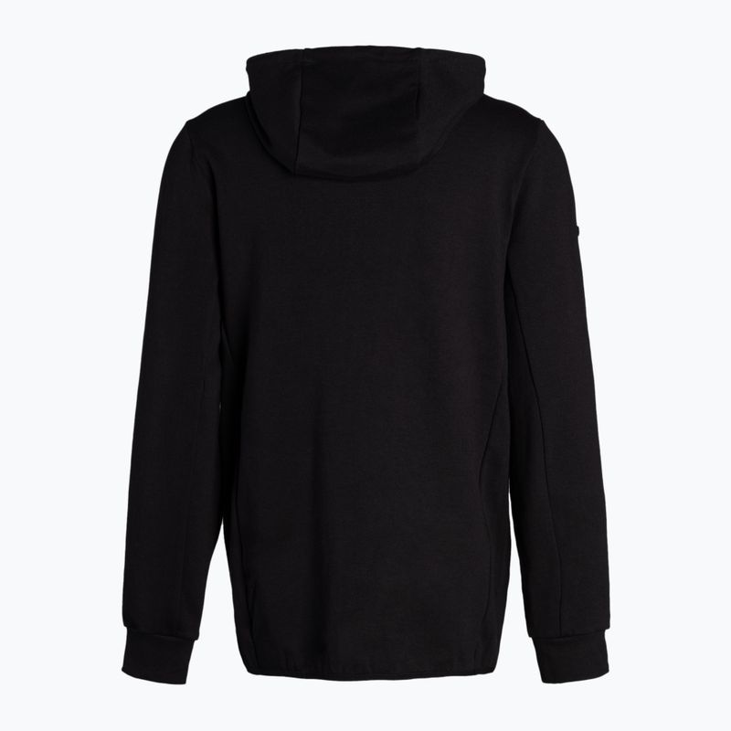 Férfi Ridgemonkey Apearel nehézsúlyú cipzáras dzseki fekete RM653 2