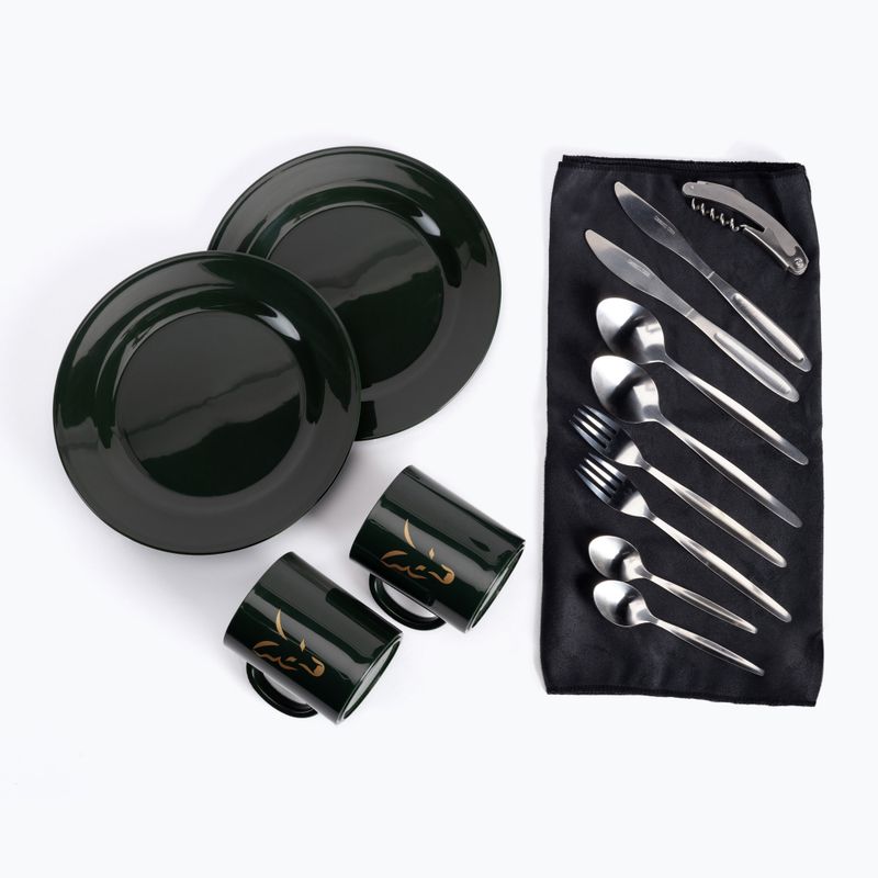 Fox R-Series 2 Man Carp Carp Dinner Set zöld CLU374