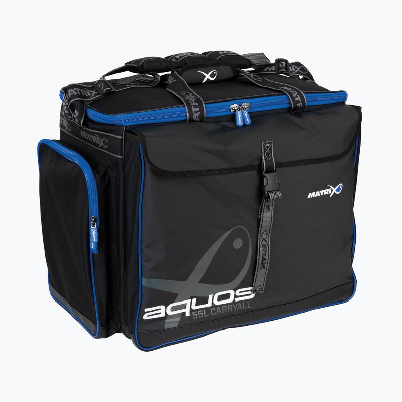 Horgászkellék táska Matrix Aquos Carryall fekete GLU103 7