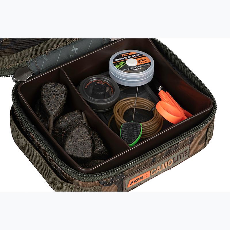 Fox International Camolite Rigid Lead & Bits kompakt terepszínű pontyzsák 4