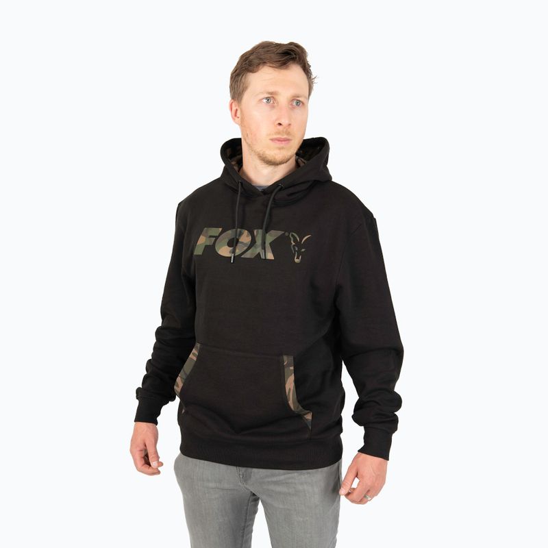 Fox LW nyomtatott pulóver Fekete CFX1 2