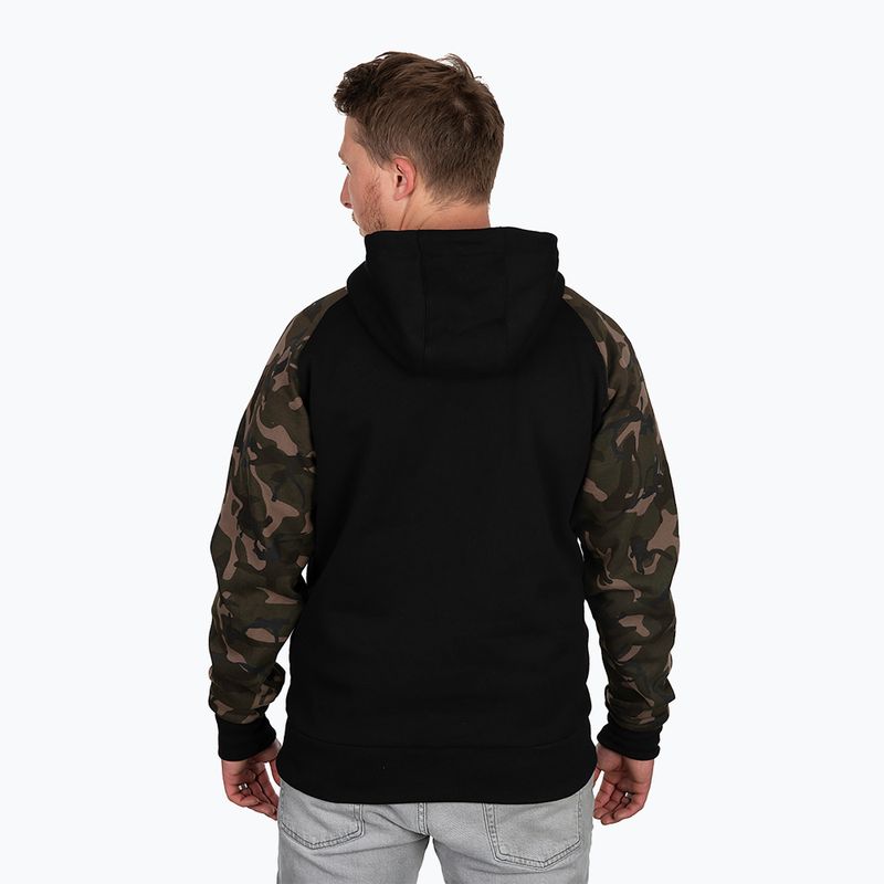 Fox International Raglan Hoody fekete/kamó melegítőfelső 2