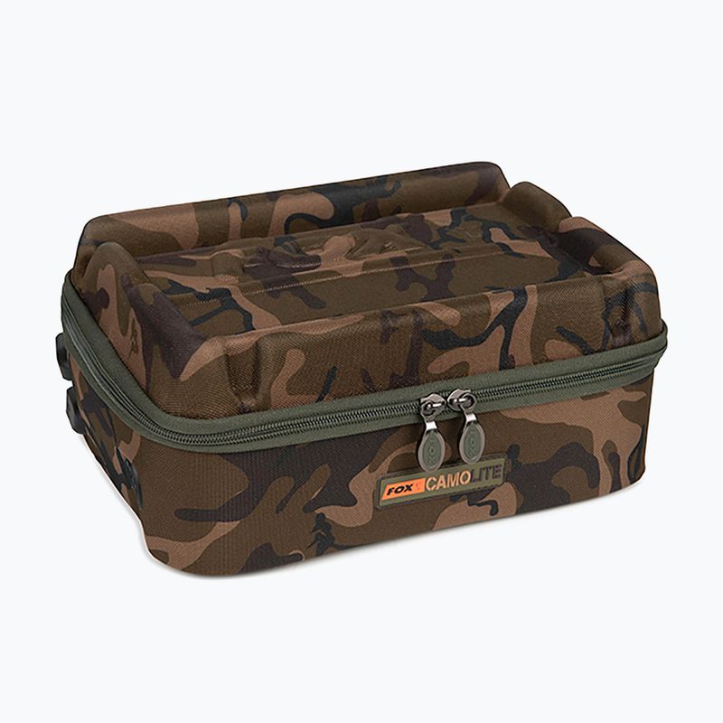 Fox International Camolite Deluxe Gadget Safe barna horgász táska CLU450