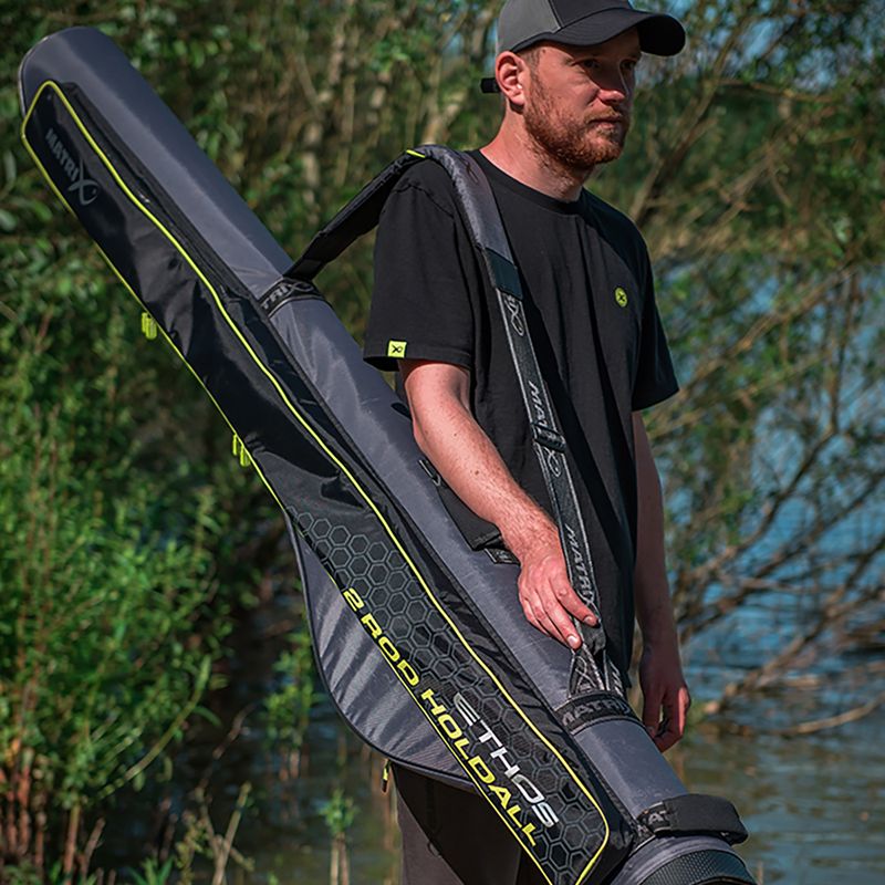 Matrix Ethos 2 Rod Holdall bottartó táska fekete 11