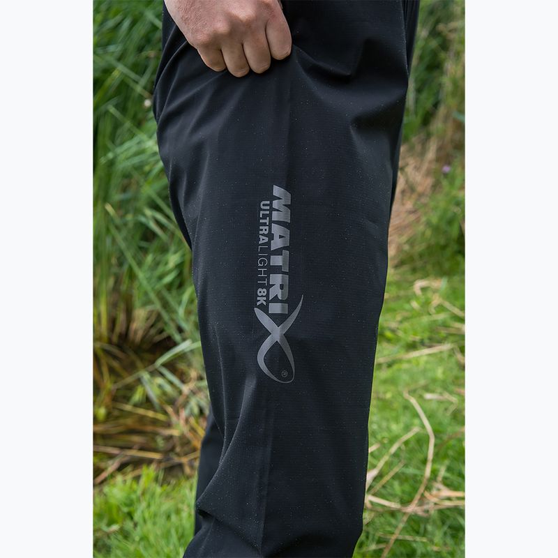 Matrix Ultra-Light Salopettes fekete horgásznadrág 16