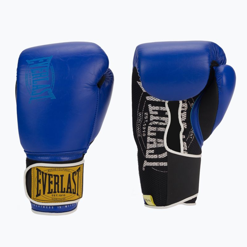 EVERLAST 1910 Klasszikus kék bokszkesztyűk EV1910 3