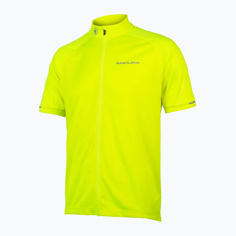 Férfi kerékpáros póló Endura Xtract II hi-viz yellow 5