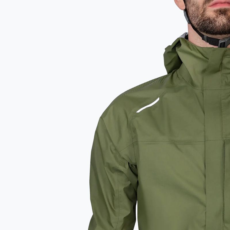 Férfi kerékpáros dzseki Endura GV500 Waterproof olive green 5