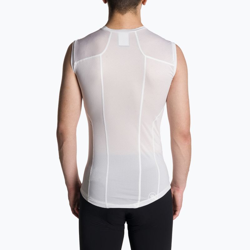 Férfi kerékpáros tank top Endura Translite II S'less fehér 2