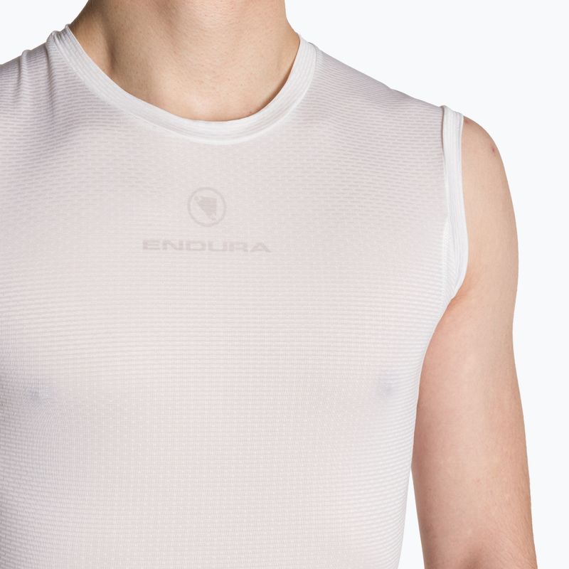 Férfi kerékpáros tank top Endura Translite II S'less fehér 3