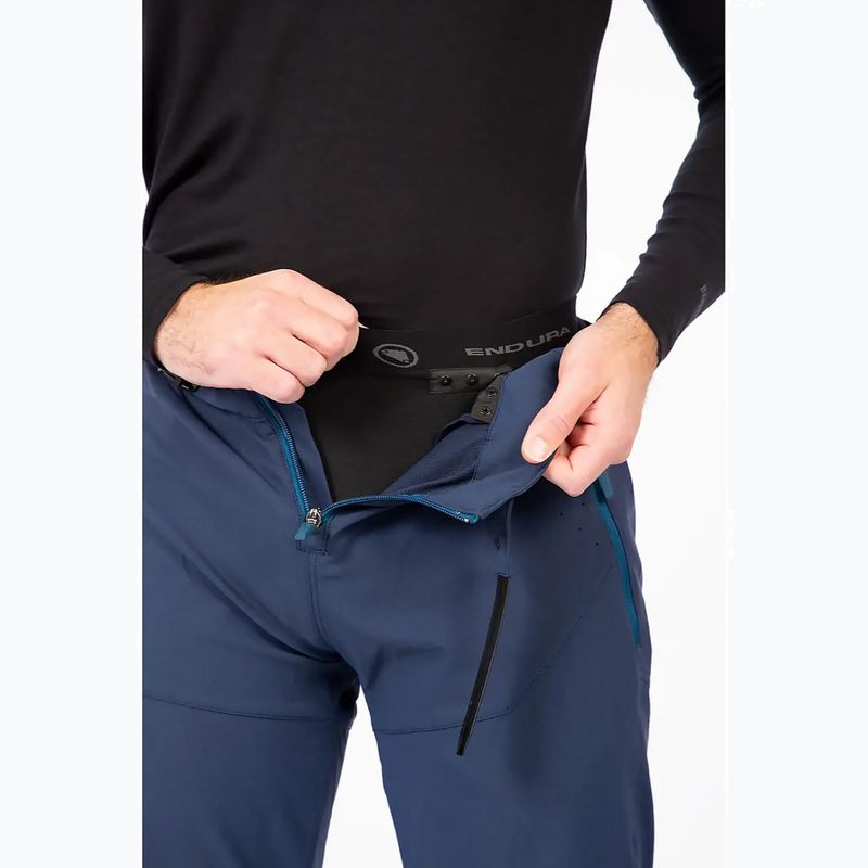 Férfi kerékpáros nadrág Endura MT500 Burner Short ink blue 6