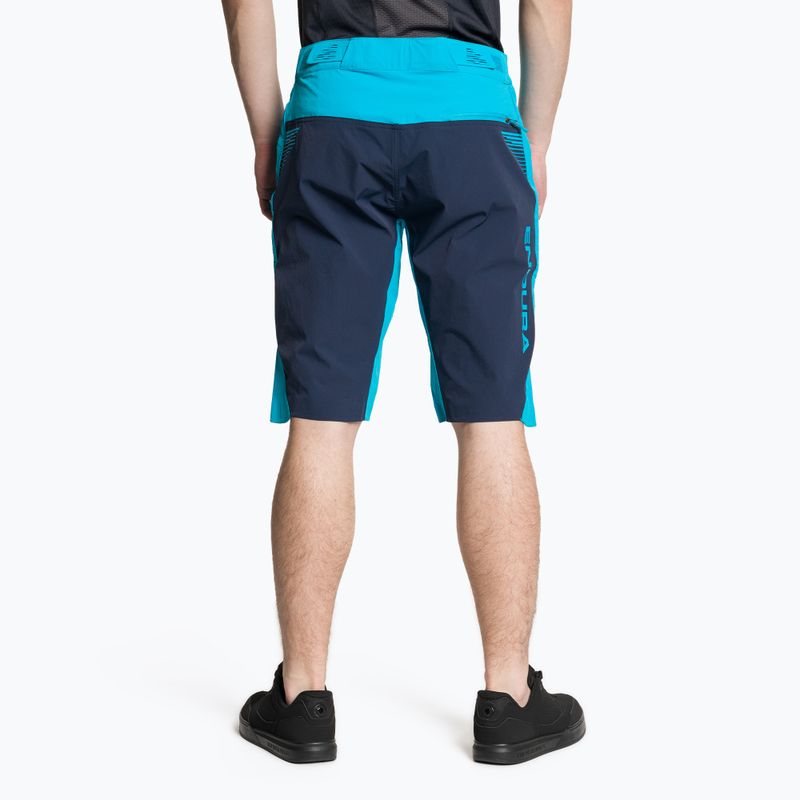 Férfi kerékpáros nadrág Endura Singletrack Lite Short Sht electric blue 2