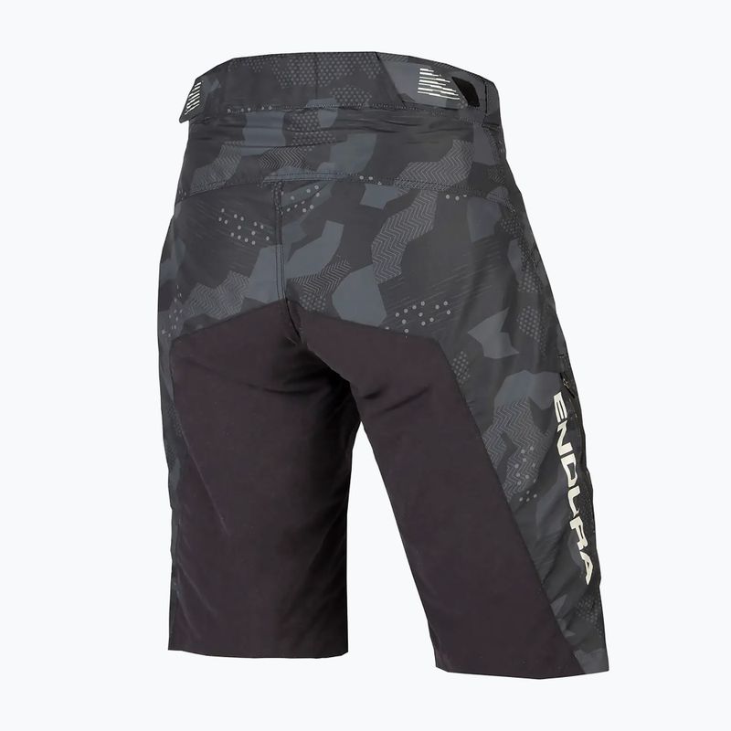 Férfi kerékpáros nadrág Endura Singletrack II Short black camo 7