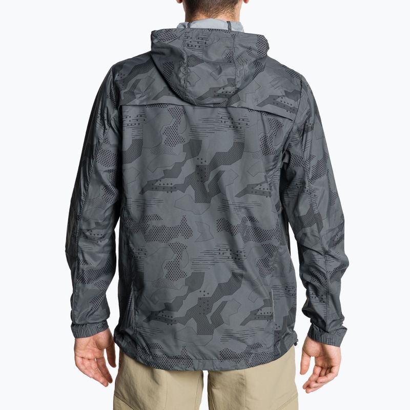 Férfi kerékpáros dzseki Endura Hummvee Windshell grey camo 2