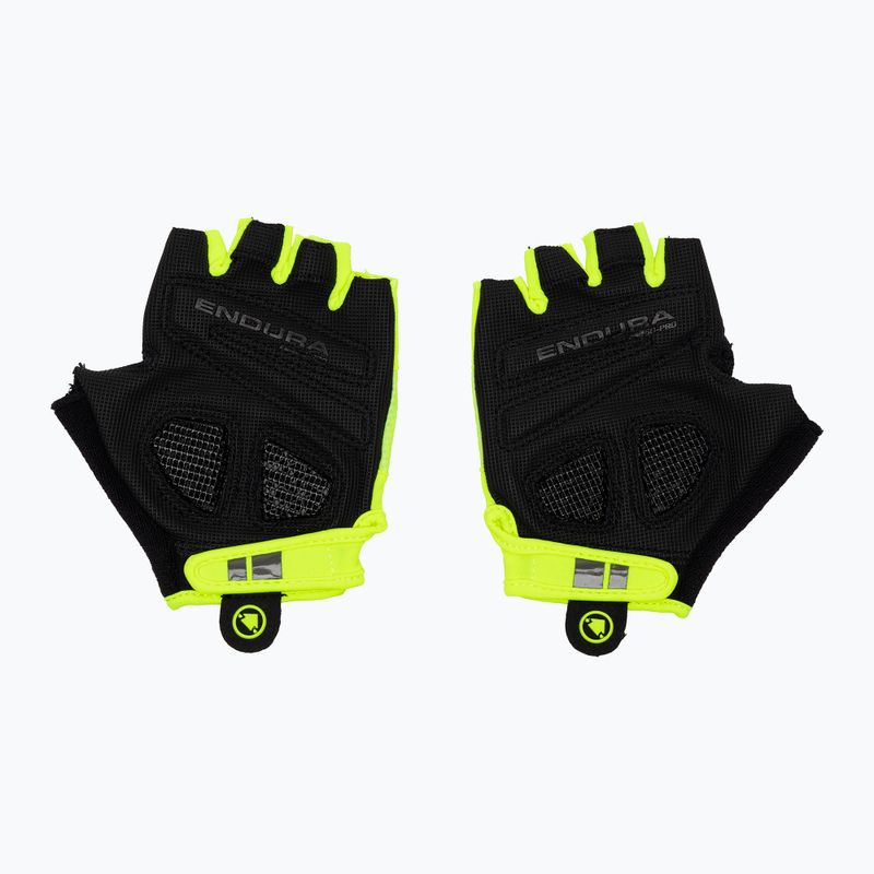 Férfi kerékpáros kesztyű Endura FS260-Pro Aerogel hi-viz yellow 2