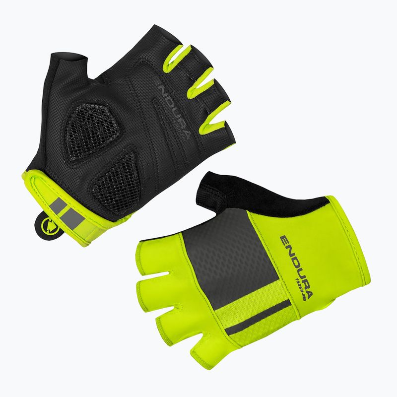 Férfi kerékpáros kesztyű Endura FS260-Pro Aerogel hi-viz yellow 5