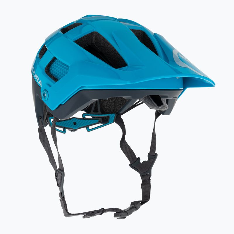 kerékpáros sisak Endura Singletrack MIPS electric blue