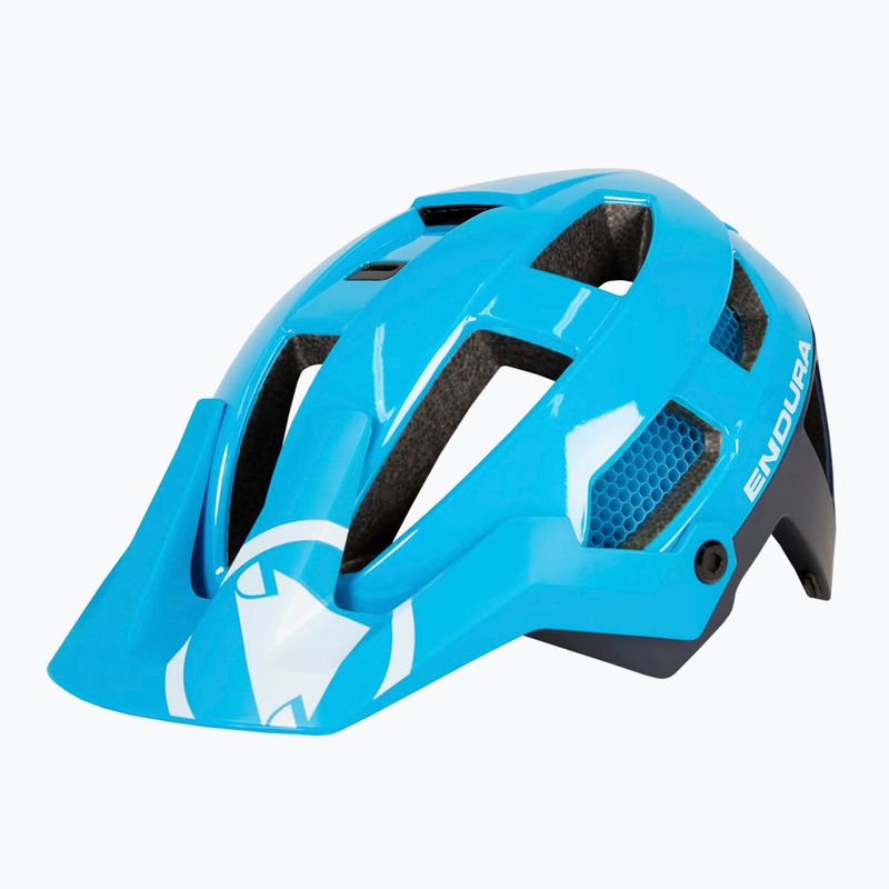 kerékpáros sisak Endura Singletrack MIPS electric blue 6