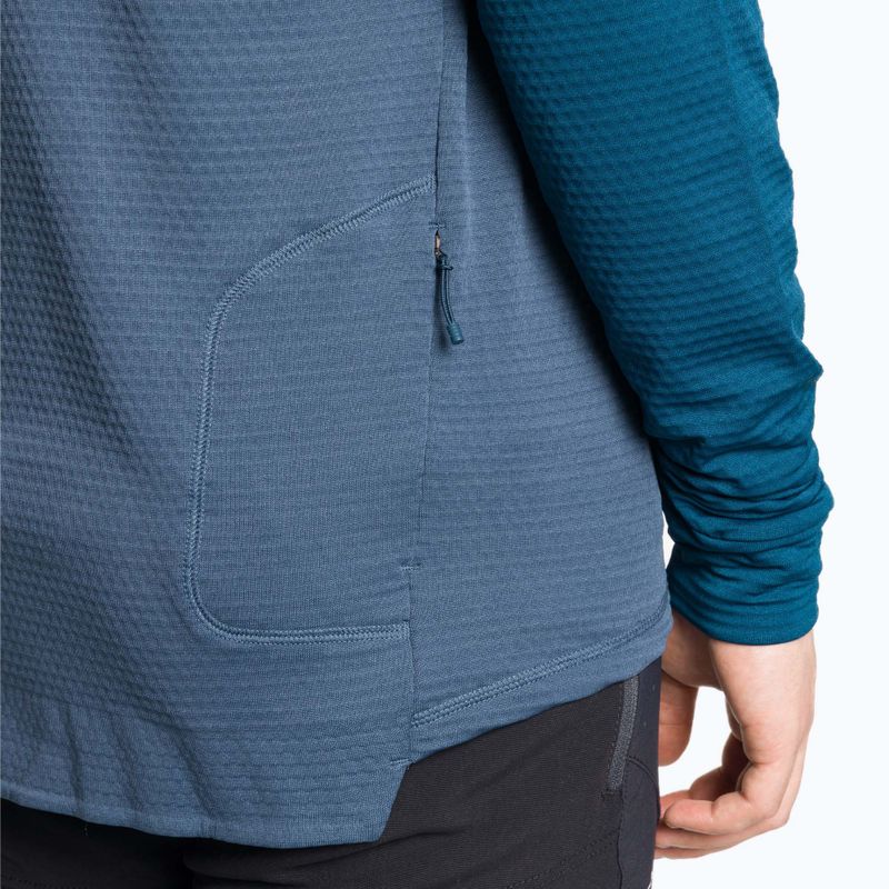 Férfi kerékpáros hosszú ujjú  Endura Singletrack Fleece ensign blue 5