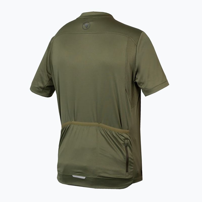 Férfi kerékpáros póló Endura Hummvee II S/S olive green 7