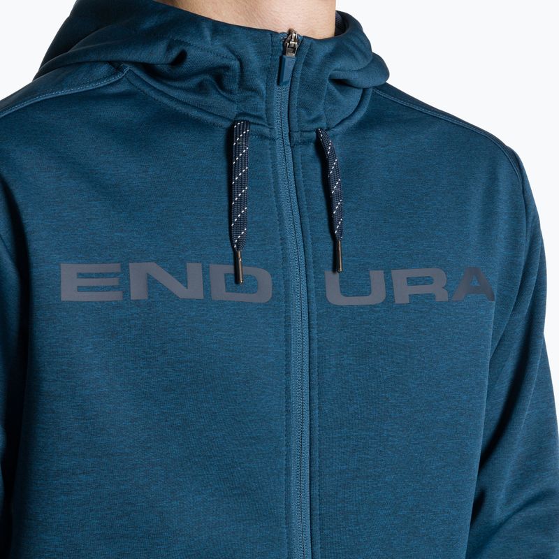 Férfi kerékpáros pulóver Endura Hummvee Hoodie bluberry 3