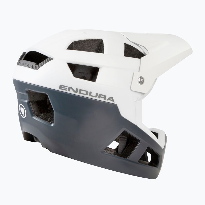 Endura Singletrack Full Face kerékpáros sisak fehér 2