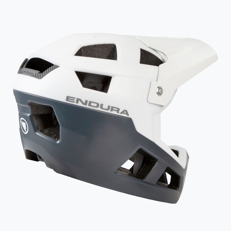 Endura Singletrack Full Face MIPS kerékpáros sisak fehér 2
