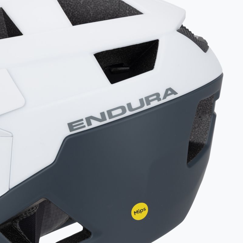 Endura Singletrack Full Face MIPS kerékpáros sisak fehér 7