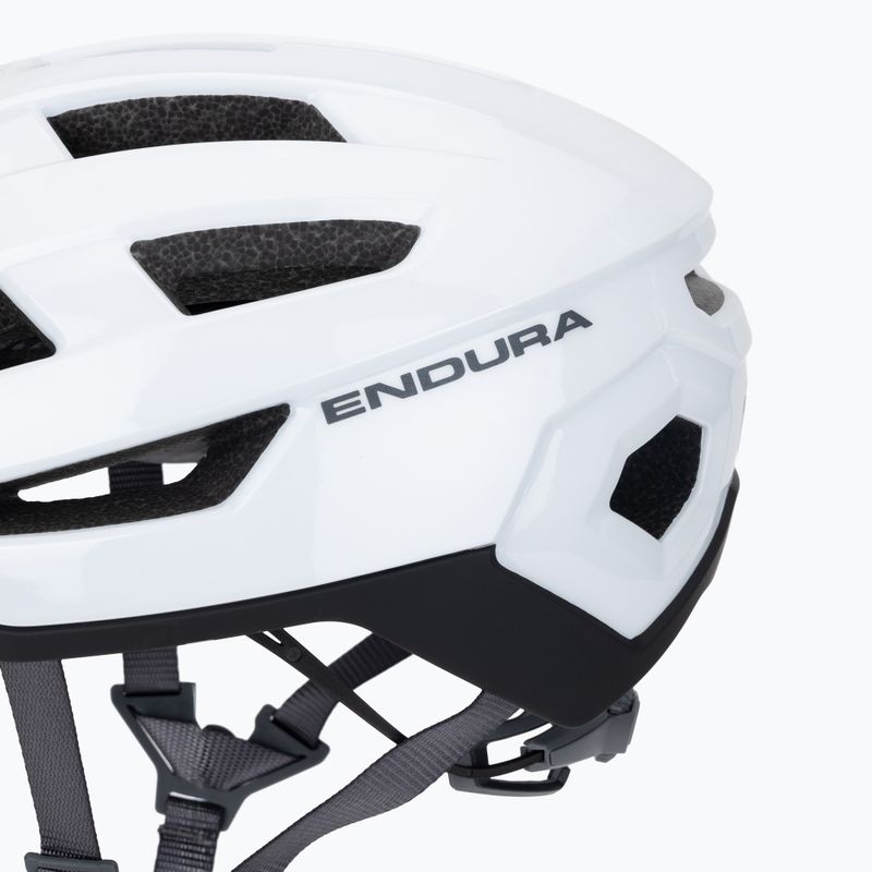 Endura Xtract fehér kerékpáros sisak 7