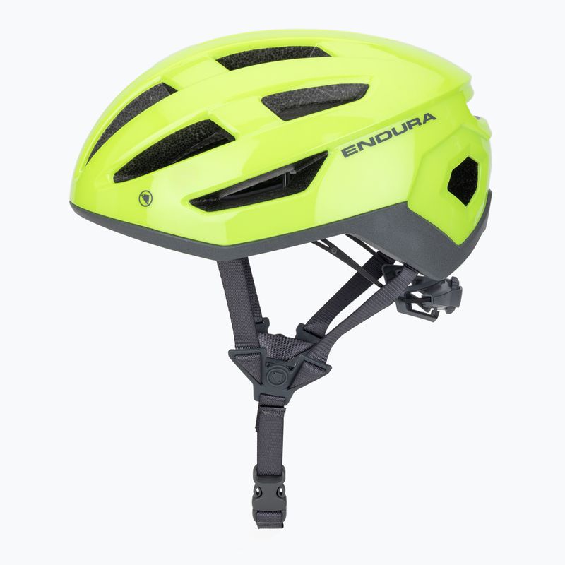 Endura Xtract hi-viz kerékpáros sisak sárga 3